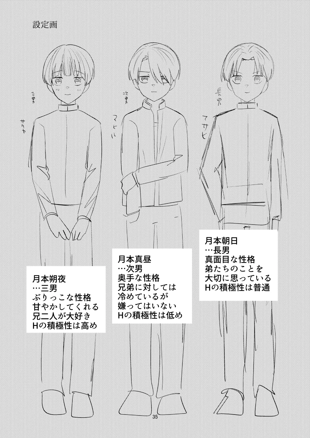 尊厳破壊デスゲームー三つ子強制近親相姦ー Page.35
