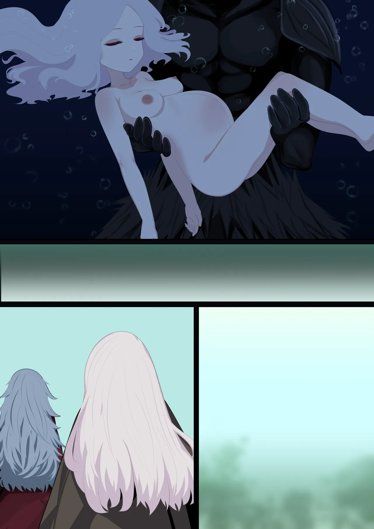 異種姦妊孕奇譚・第六幕ー絶体絶命スライムトラップ Page.155