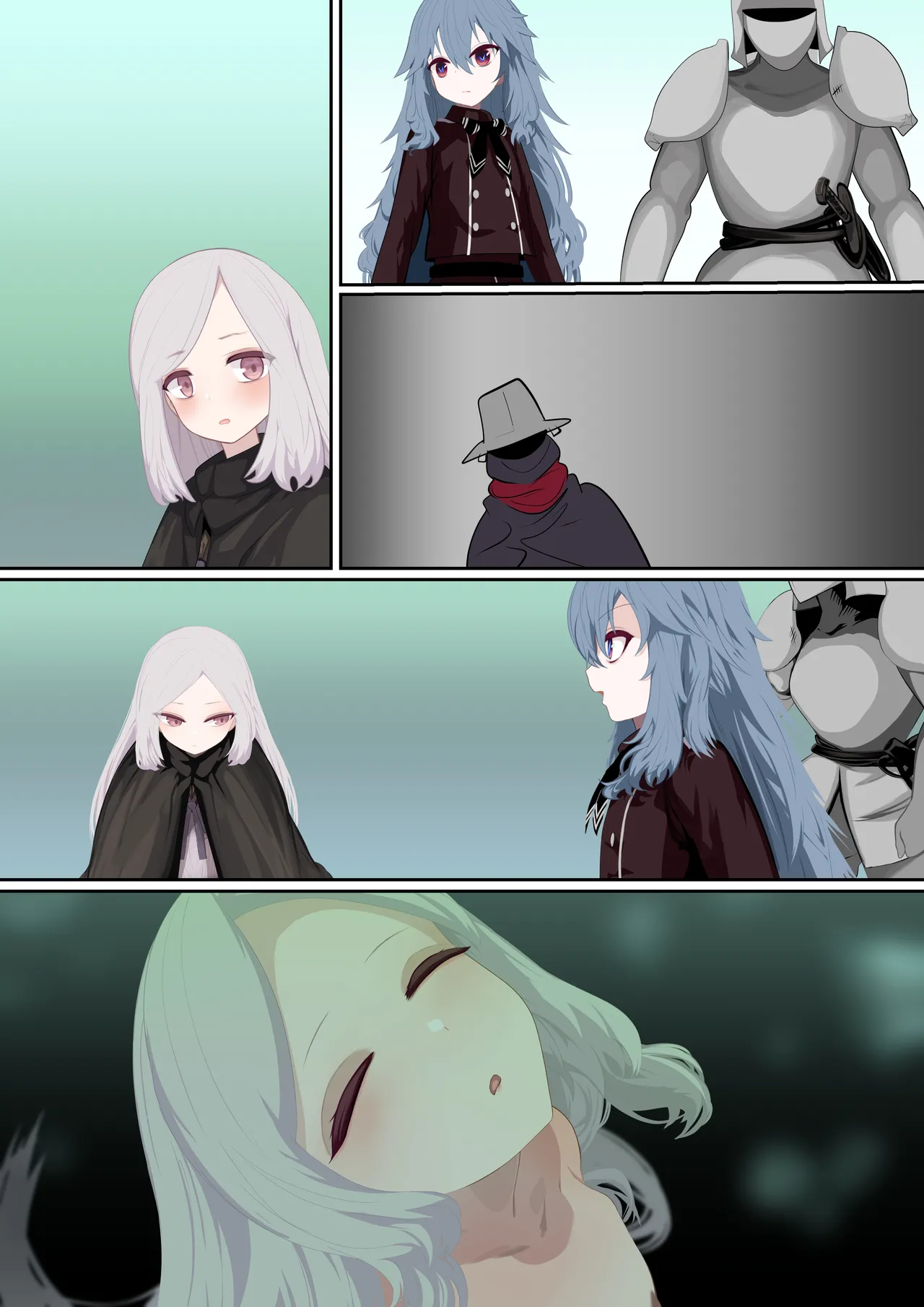 異種姦妊孕奇譚・第六幕ー絶体絶命スライムトラップ Page.156