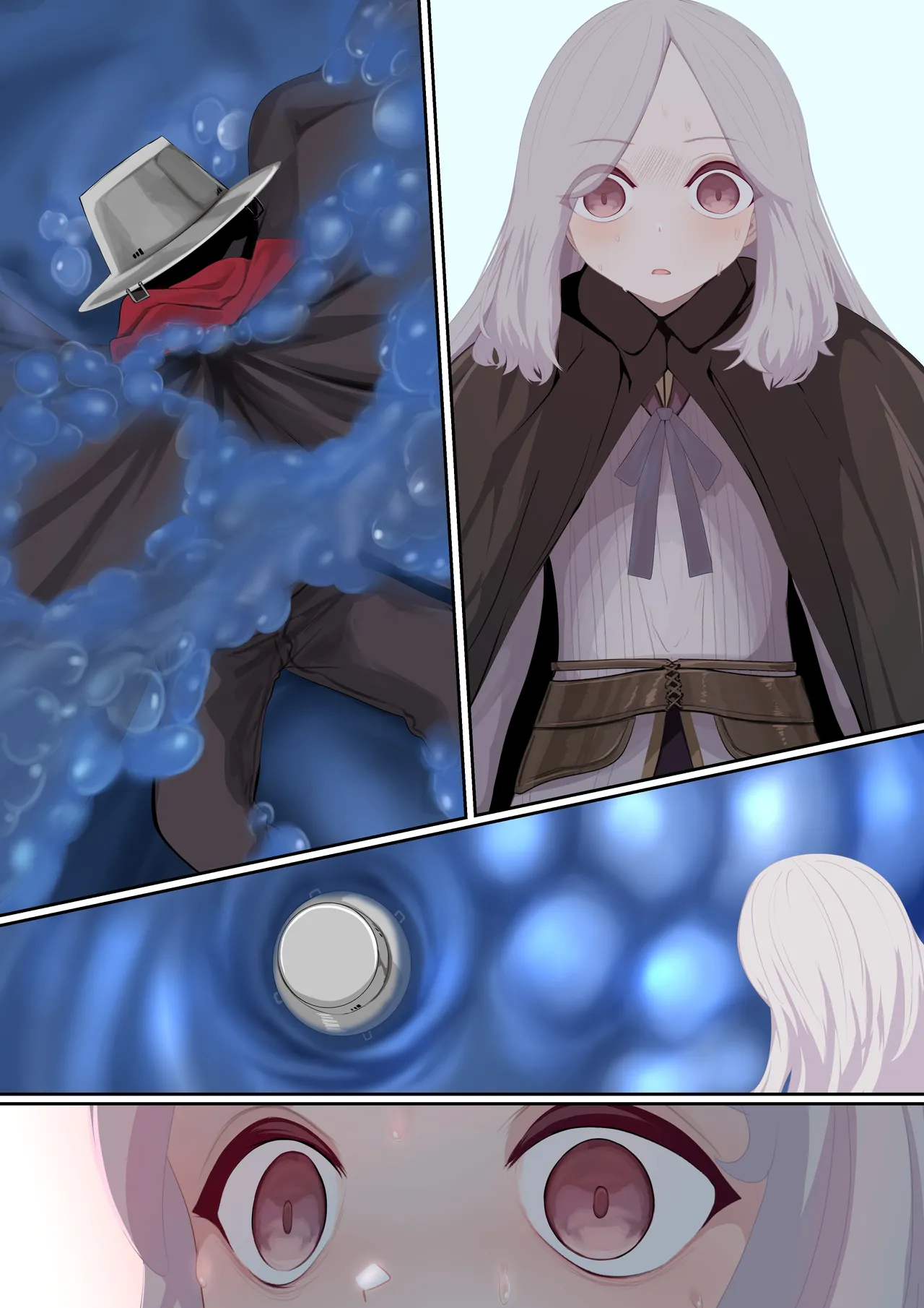 異種姦妊孕奇譚・第六幕ー絶体絶命スライムトラップ Page.90