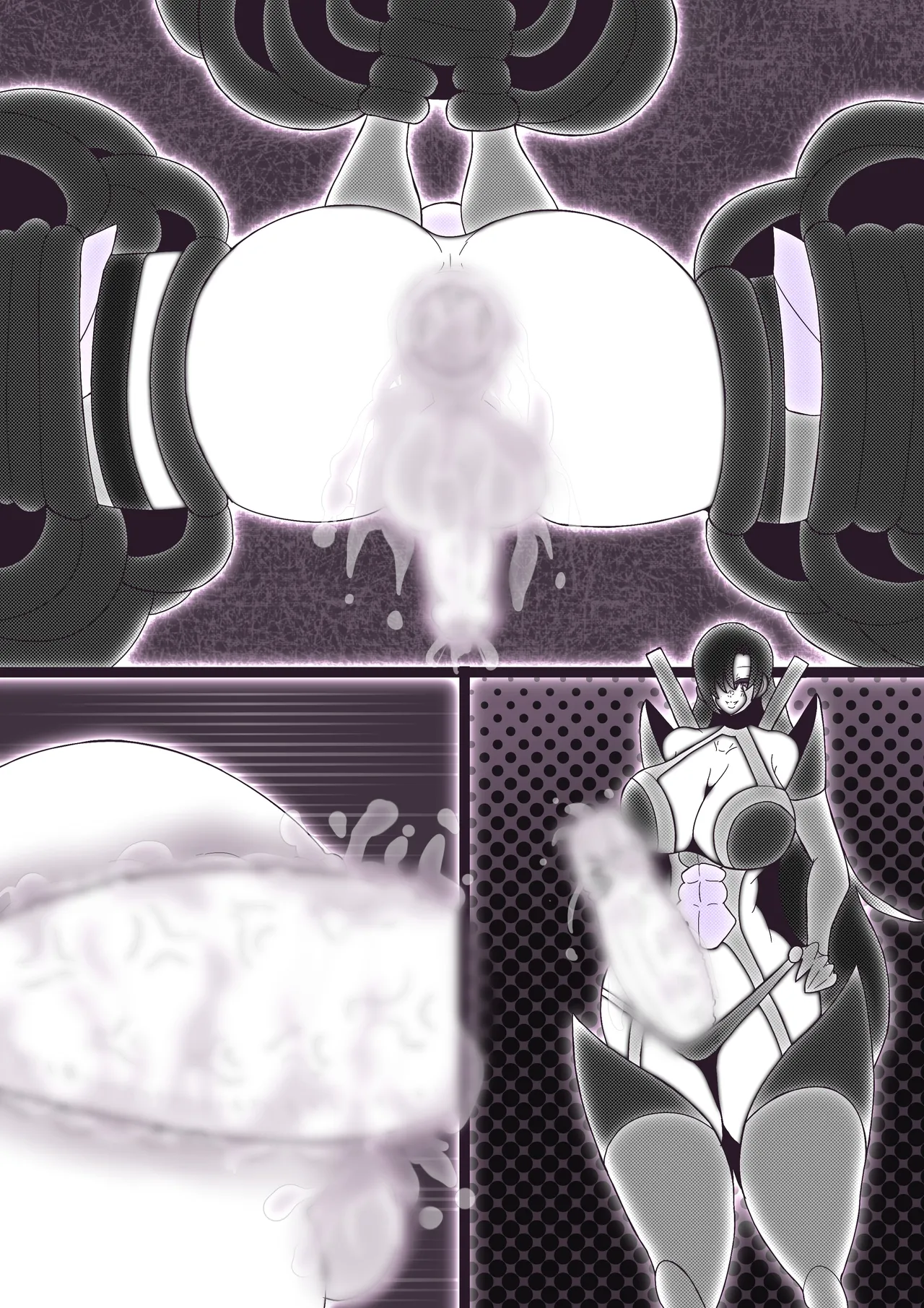 封魔忍レイvs.触手妖魔&ふたなりクノイチ Page.15