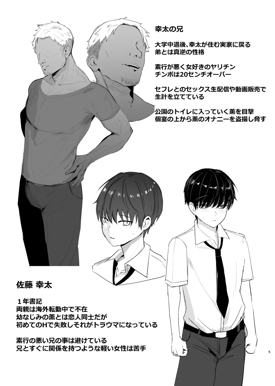 強いオスには勝てません準備号 Page.4