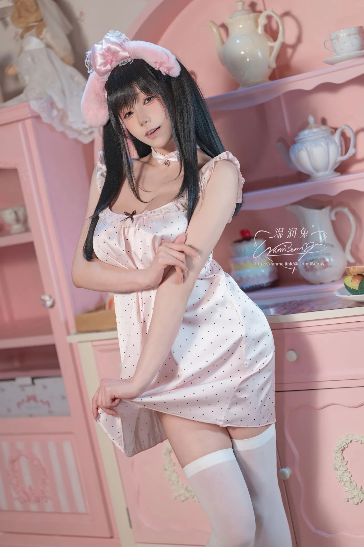Coser@黏黏团子兔 - 2026年04月作品 晚安少女 Page.10
