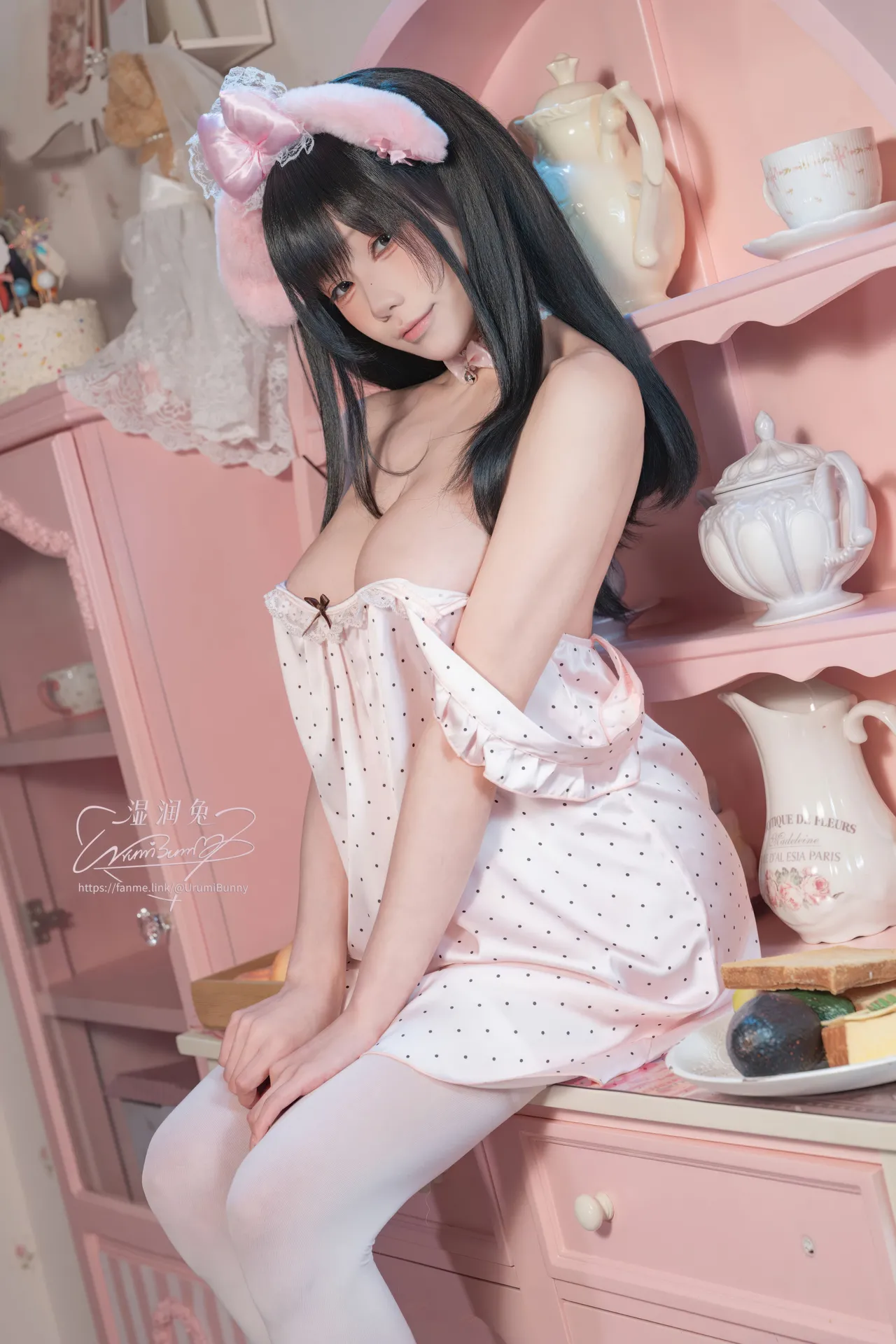Coser@黏黏团子兔 - 2026年04月作品 晚安少女 Page.18