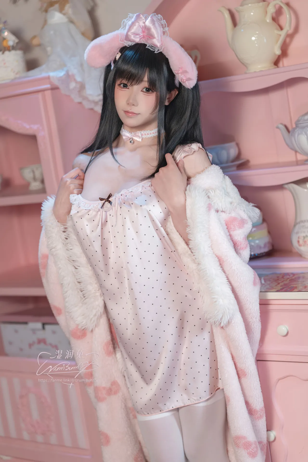 Coser@黏黏团子兔 - 2026年04月作品 晚安少女 Page.2