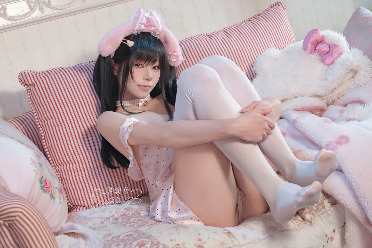 Coser@黏黏团子兔 - 2026年04月作品 晚安少女 Page.39