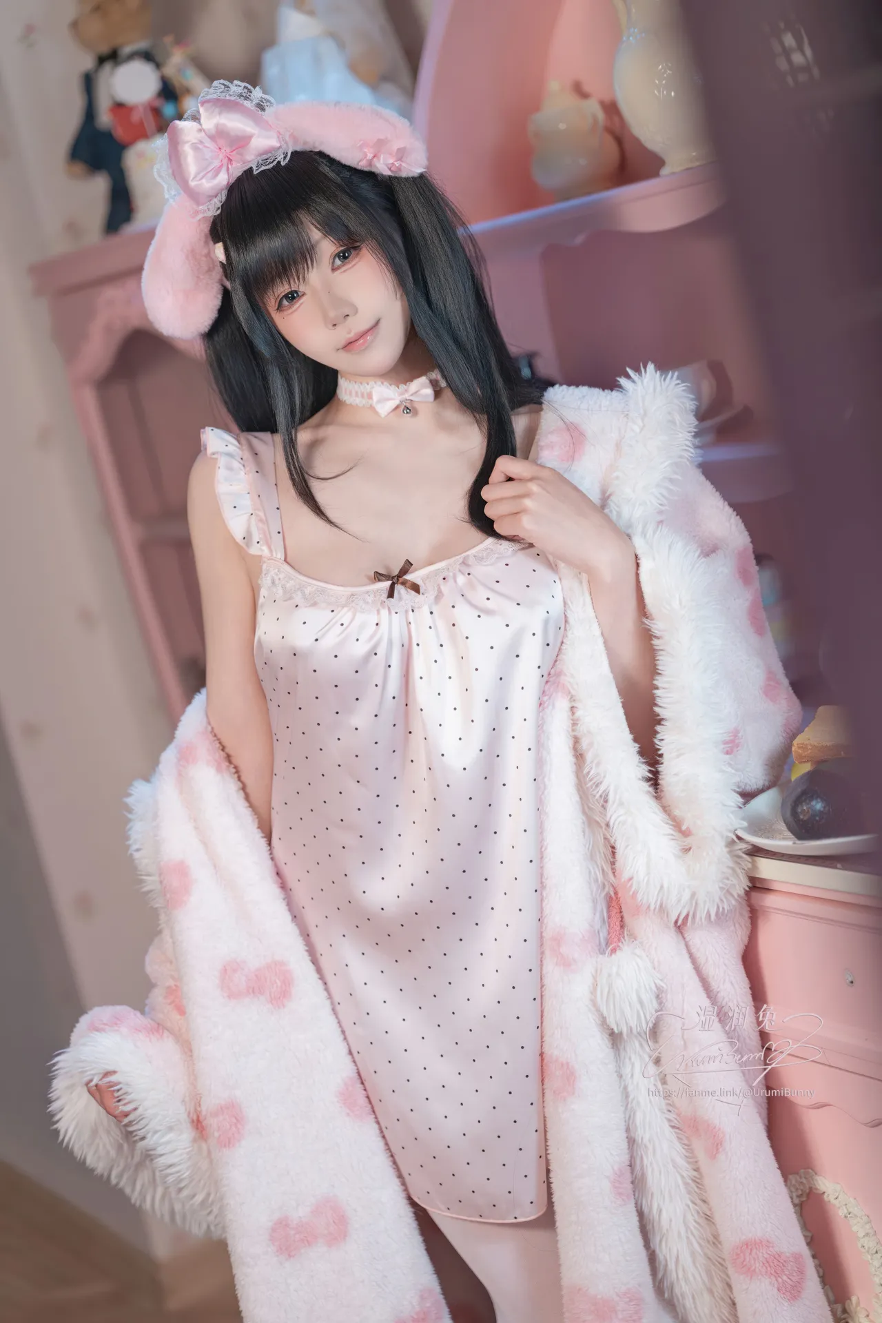 Coser@黏黏团子兔 - 2026年04月作品 晚安少女 Page.6