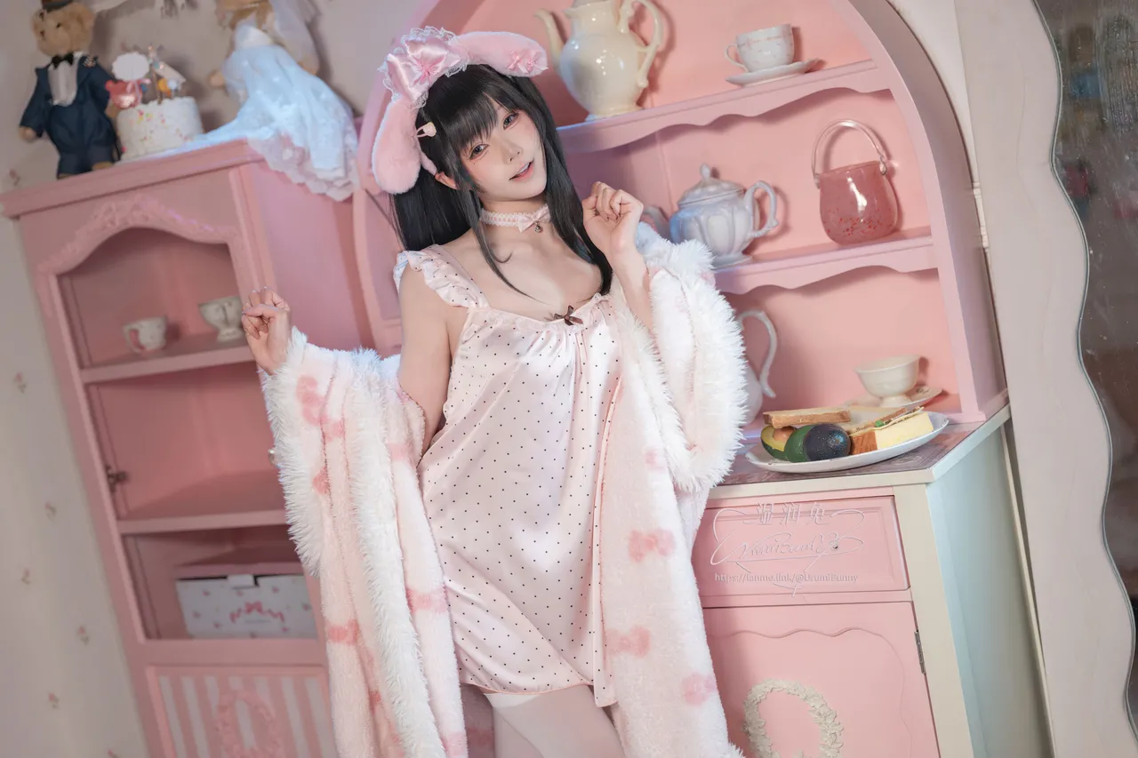 Coser@黏黏团子兔 - 2026年04月作品 晚安少女 Page.7