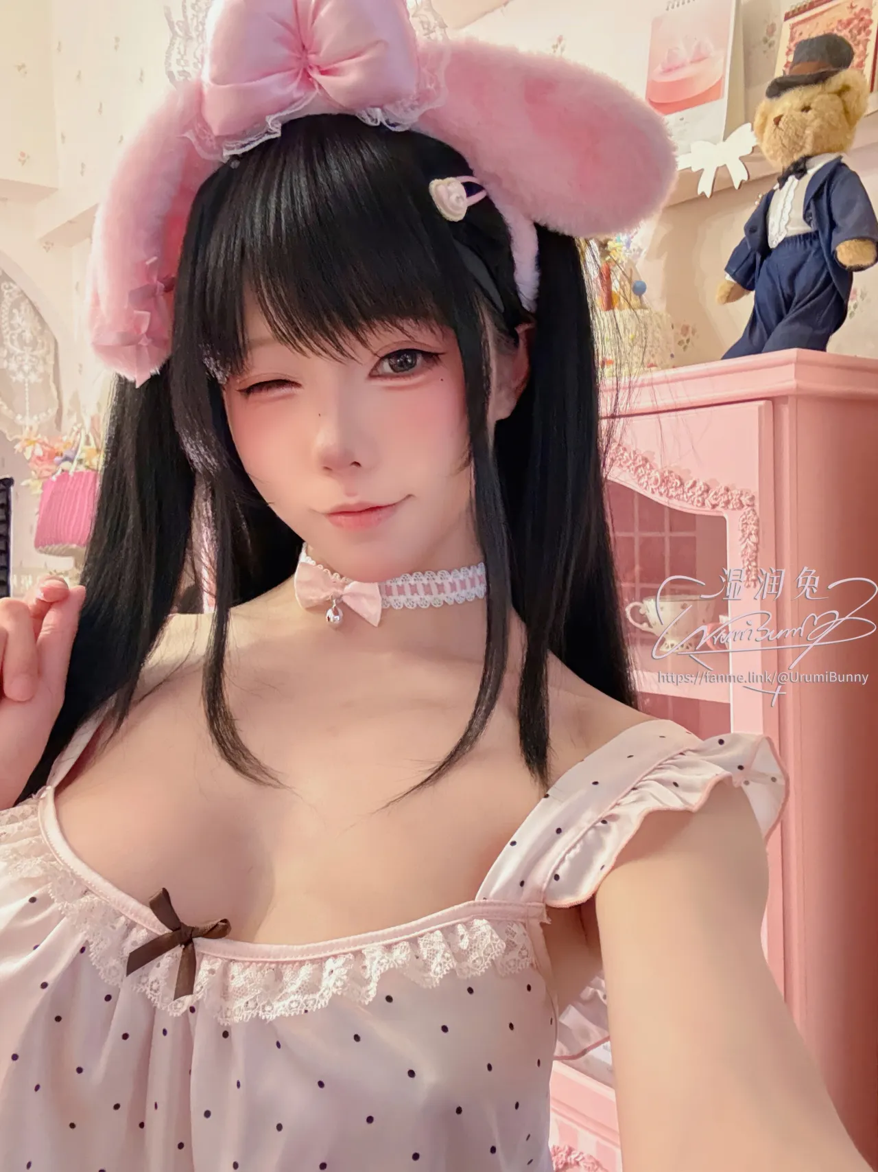Coser@黏黏团子兔 - 2026年04月作品 晚安少女 Page.86