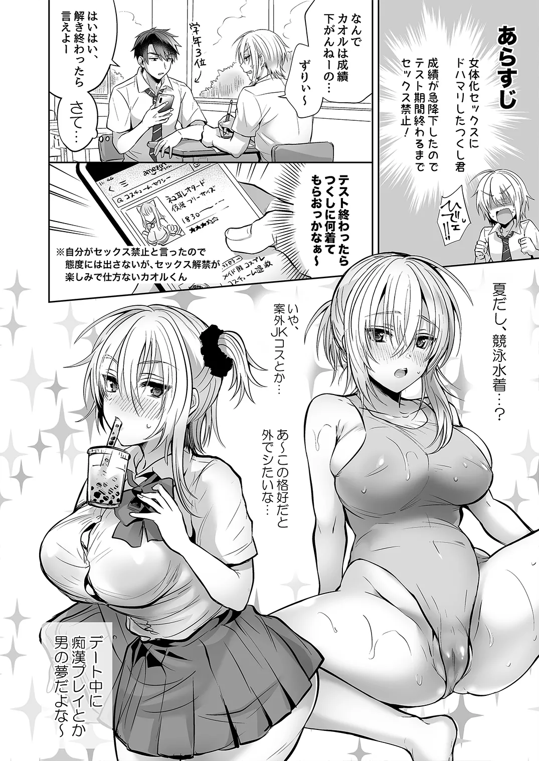 俺の親友はTS（性転換）体質2 Page.32