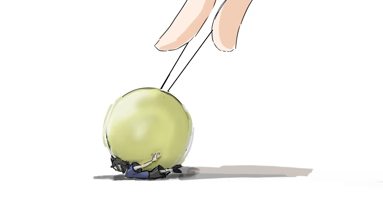 小人に便秘ガスをお見舞いするエレン Page.13
