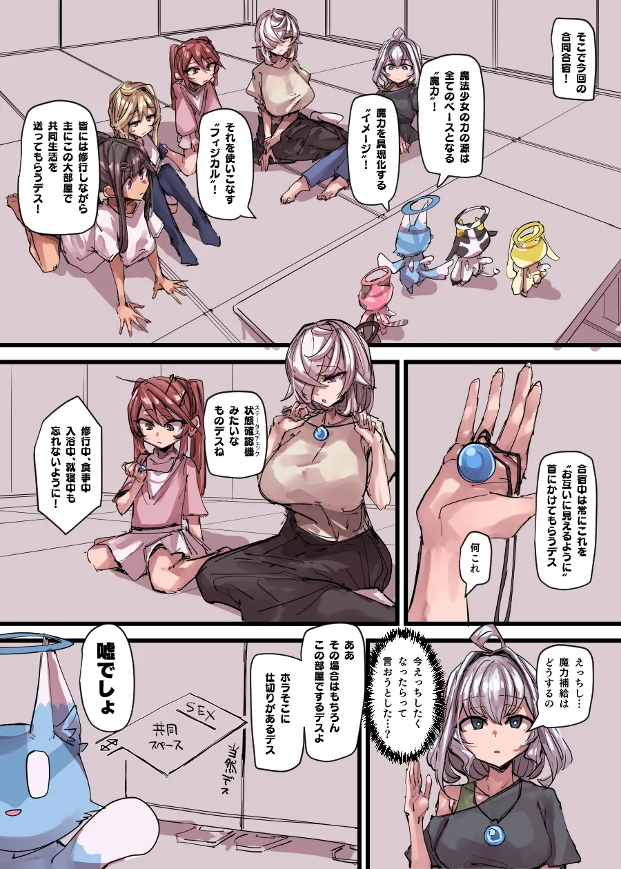魔法少女合宿編 Page.8