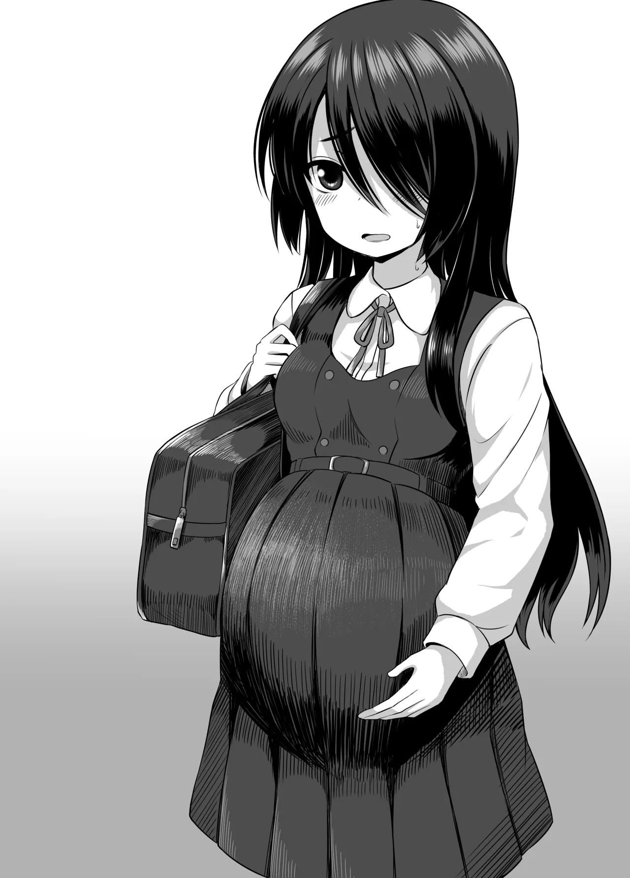 小◯生で妊娠して赤ちゃん産んじゃいました 総集編 Page.135
