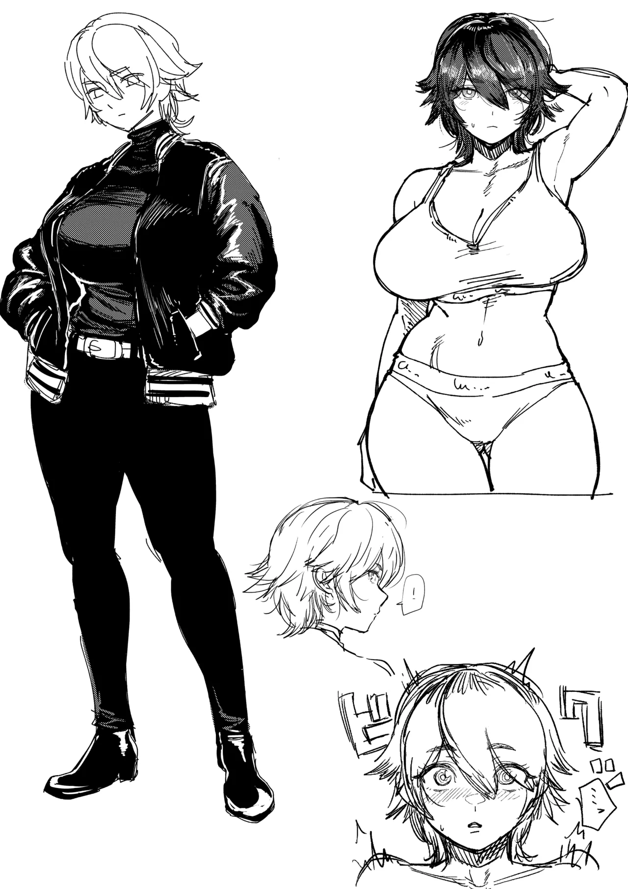 特命捜査官市ヶ谷凛样本+設定画 Page.9