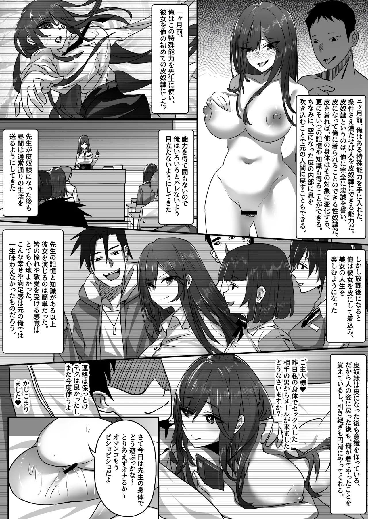 皮モノ性奴隷 Page.6