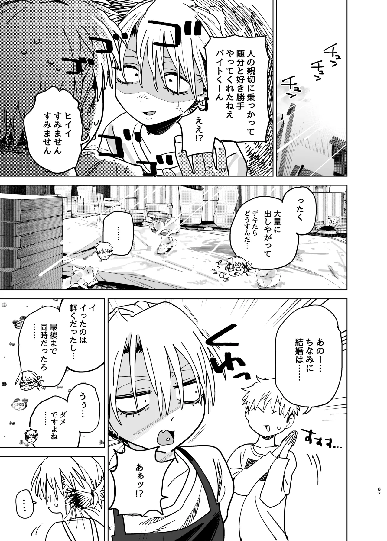 デカケツパワハラ店長に搾られたい! 2 Page.86