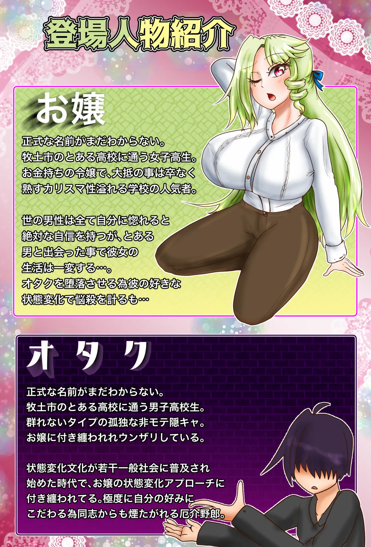 お嬢は状態変化に夢中 「肥惨！家出お嬢のお泊まりダイエット！」 Page.2