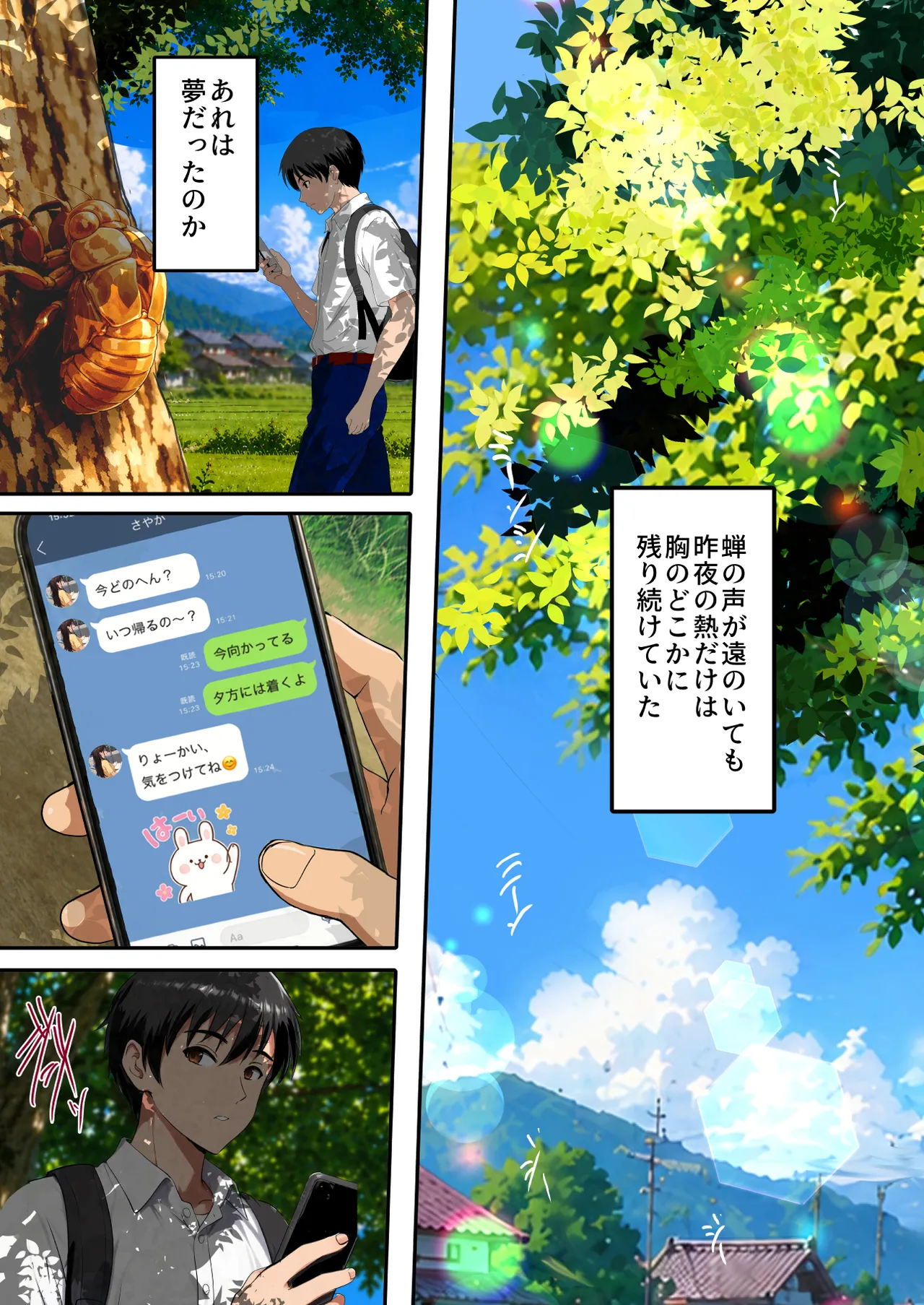 空蝉の唄〜幼馴染の人妻女将と、年に一度の逢瀬〜 Page.139