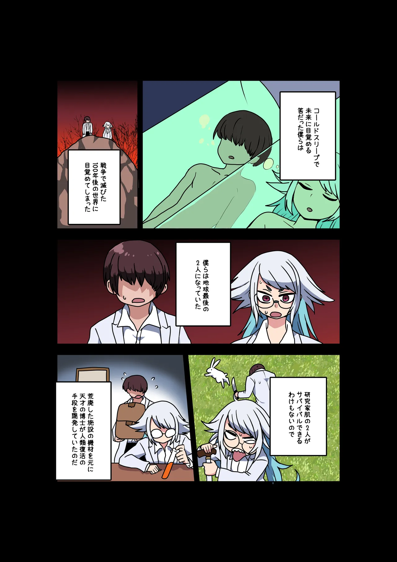 マッドサイエンティストが崩壊世界で理想郷を造る指輪を作った話 Page.3