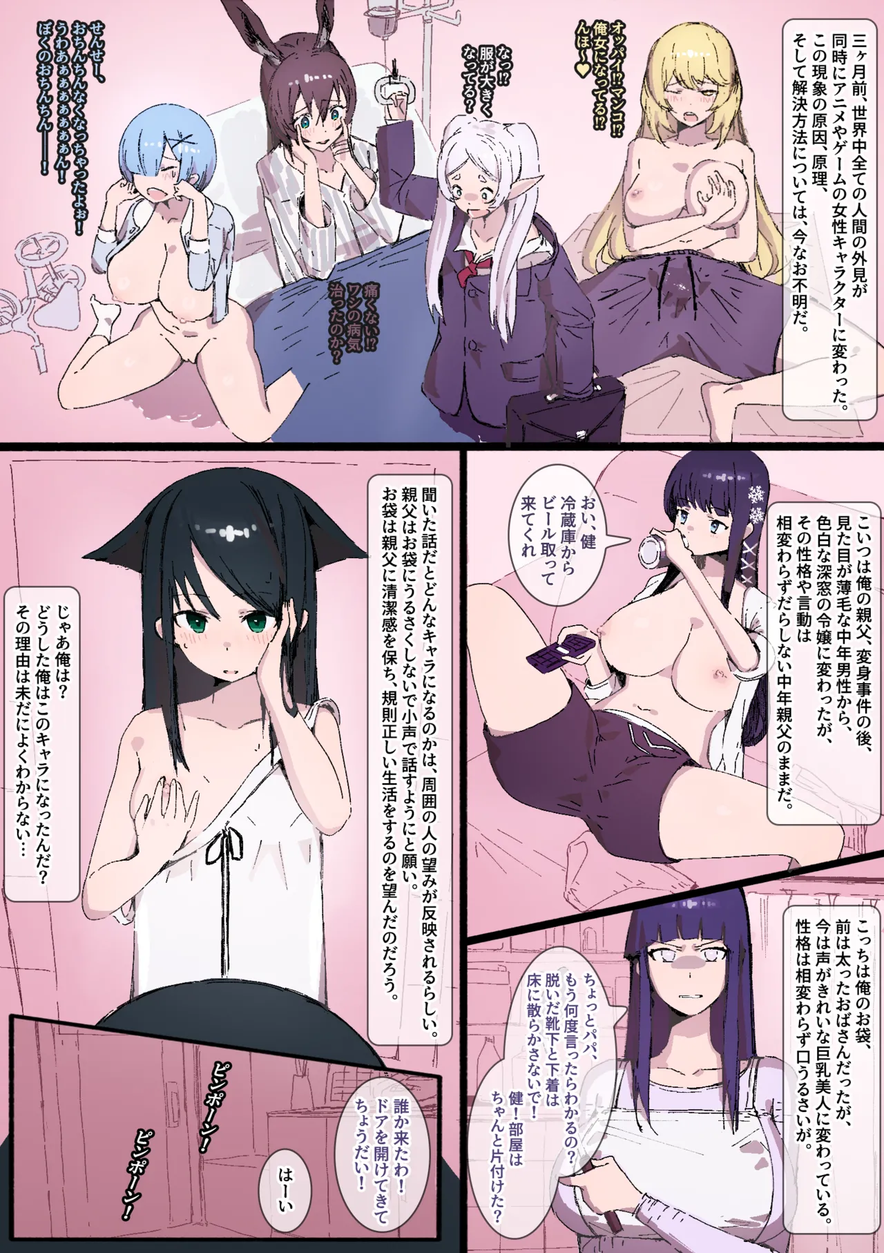 全人類女性キャラクター化 Page.2