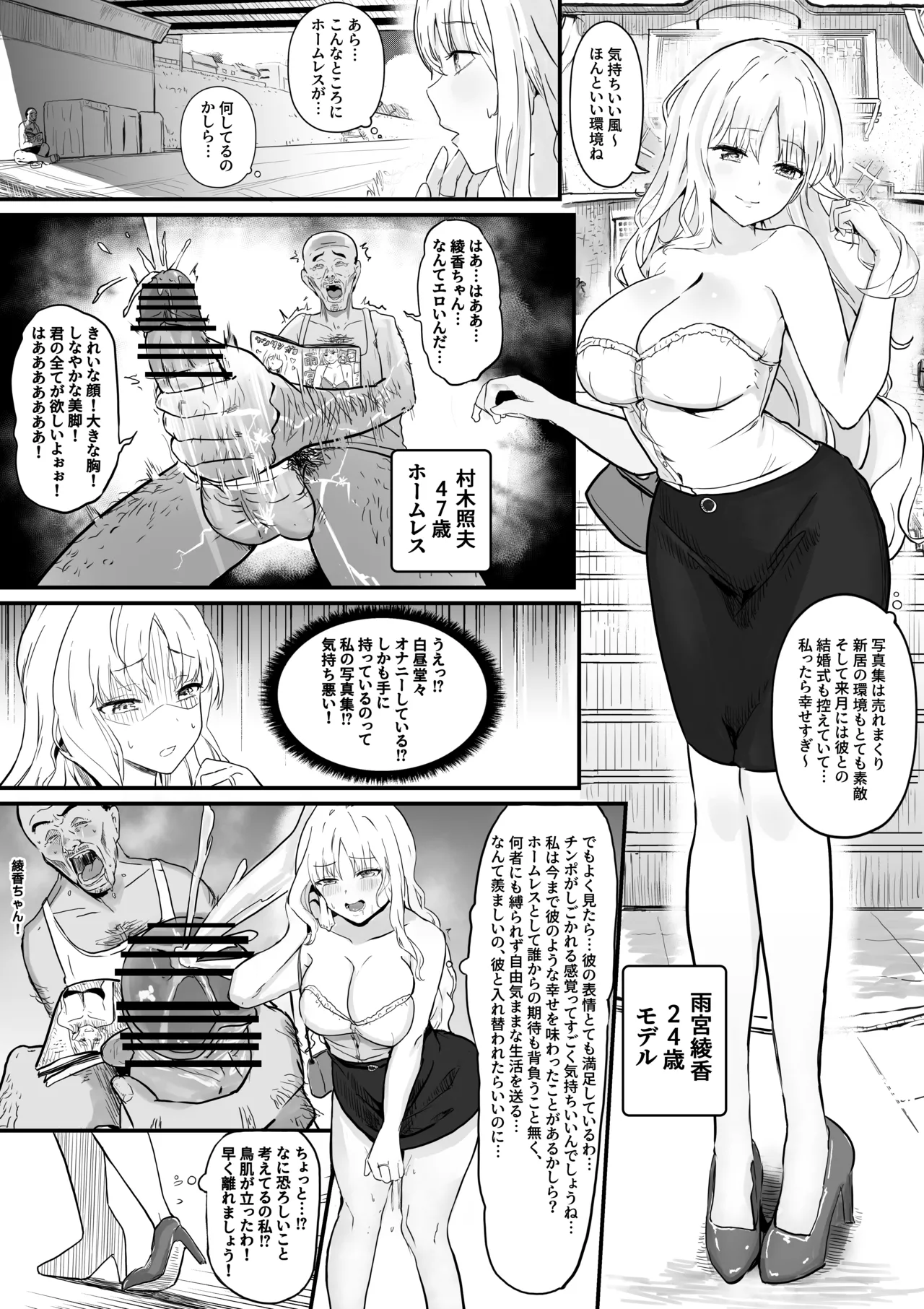 急性入れ替わり衝動－モデルとホームレス Page.2