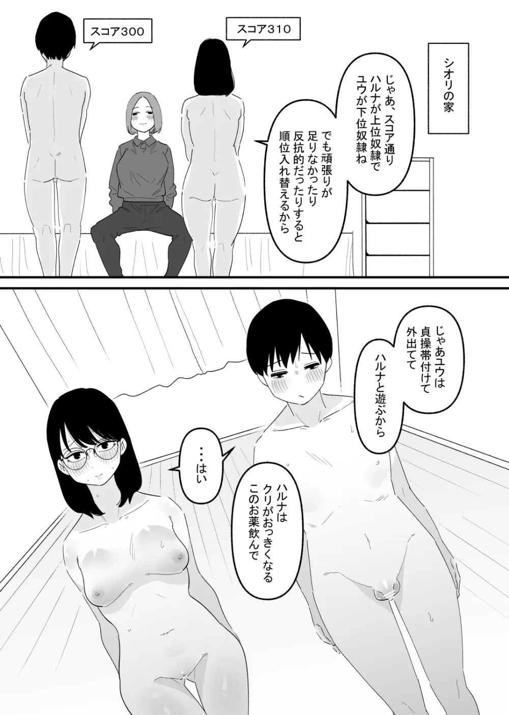 カップル奴隷飼育 Page.3