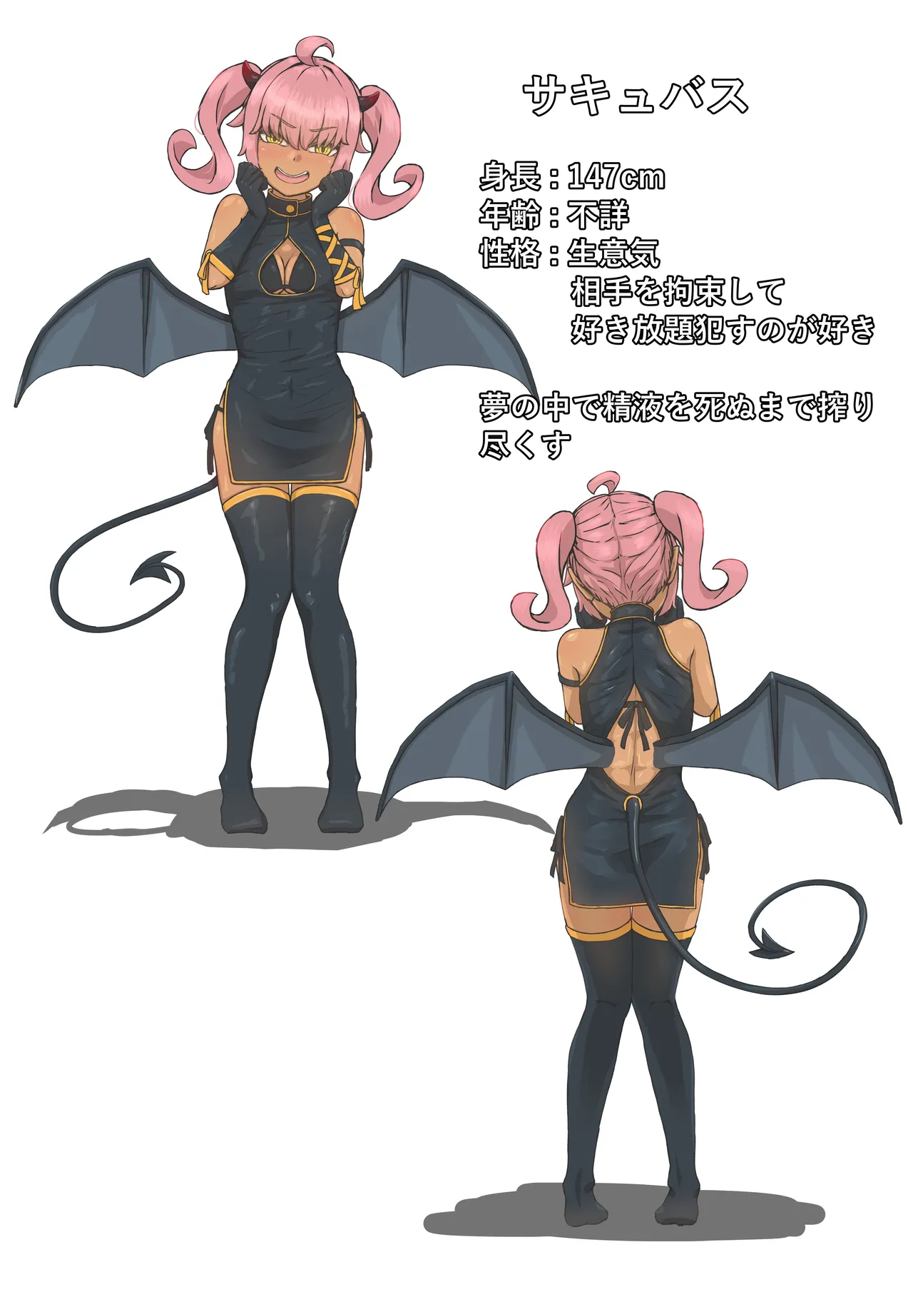 生意気なサキュバスと一般人おっさん Page.28