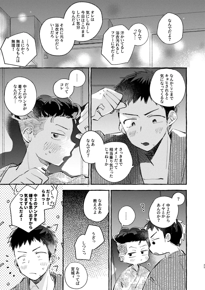 夏のとばりで待ちあわせ Page.22