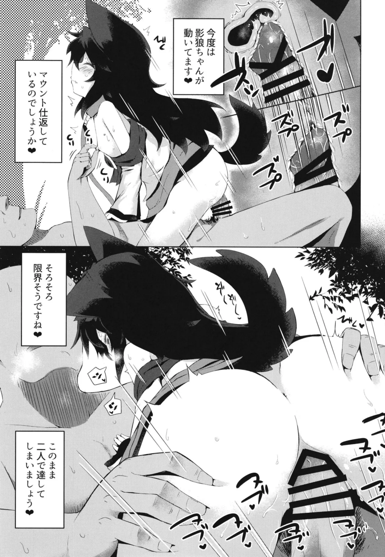 影狼ちゃんの飼い方2 おさんぽ編 Page.17