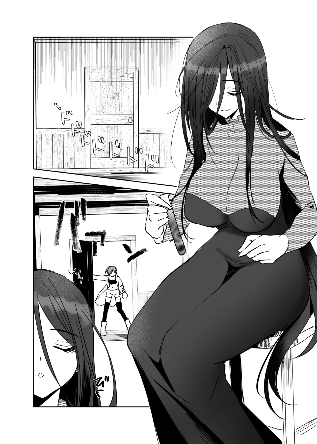 絶倫ふたなり女に執着されてお××こバカにされた冒険者♀ Page.40