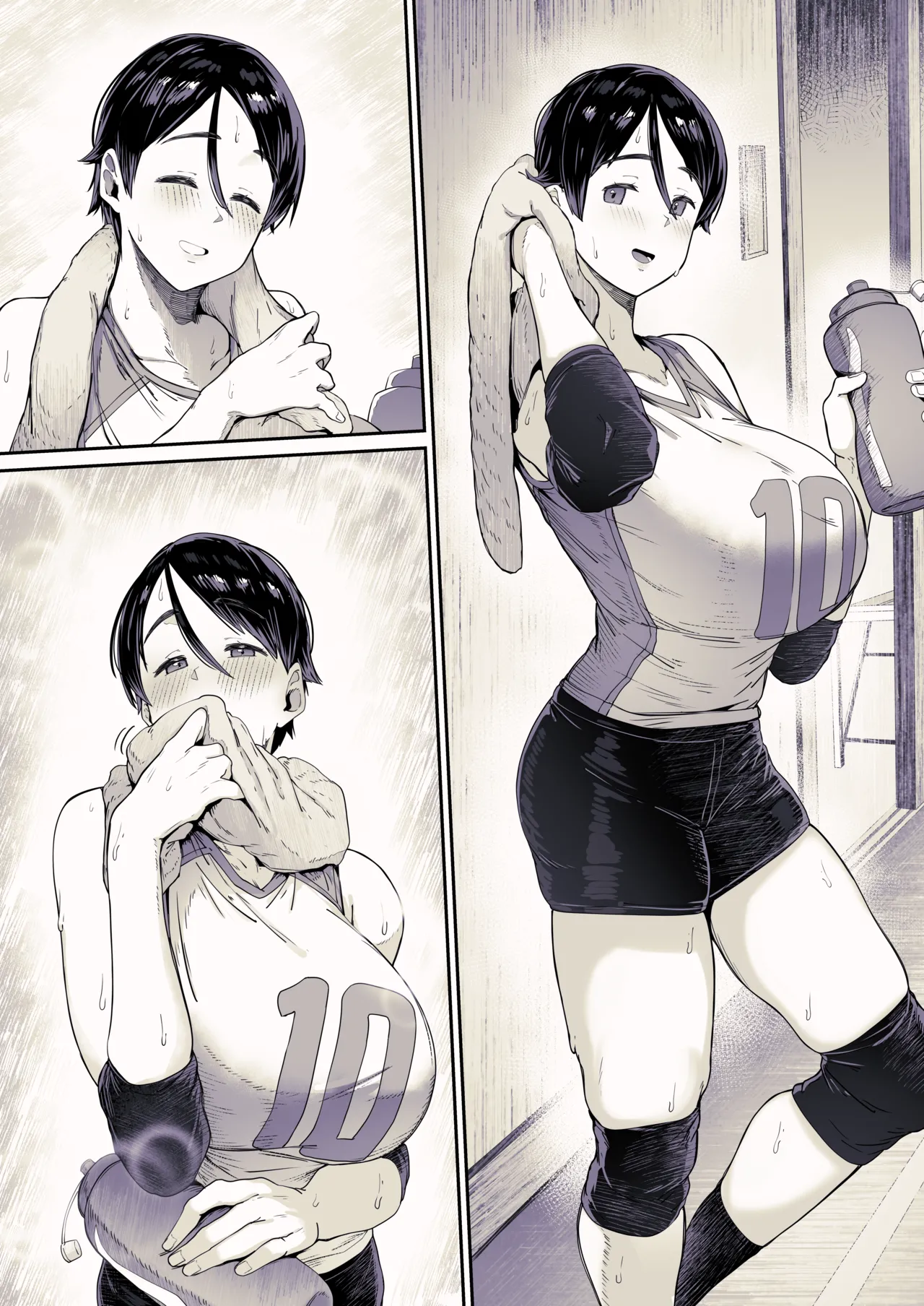 モブ顔だけど身体の主張が激しいバレー部ちゃん Page.24