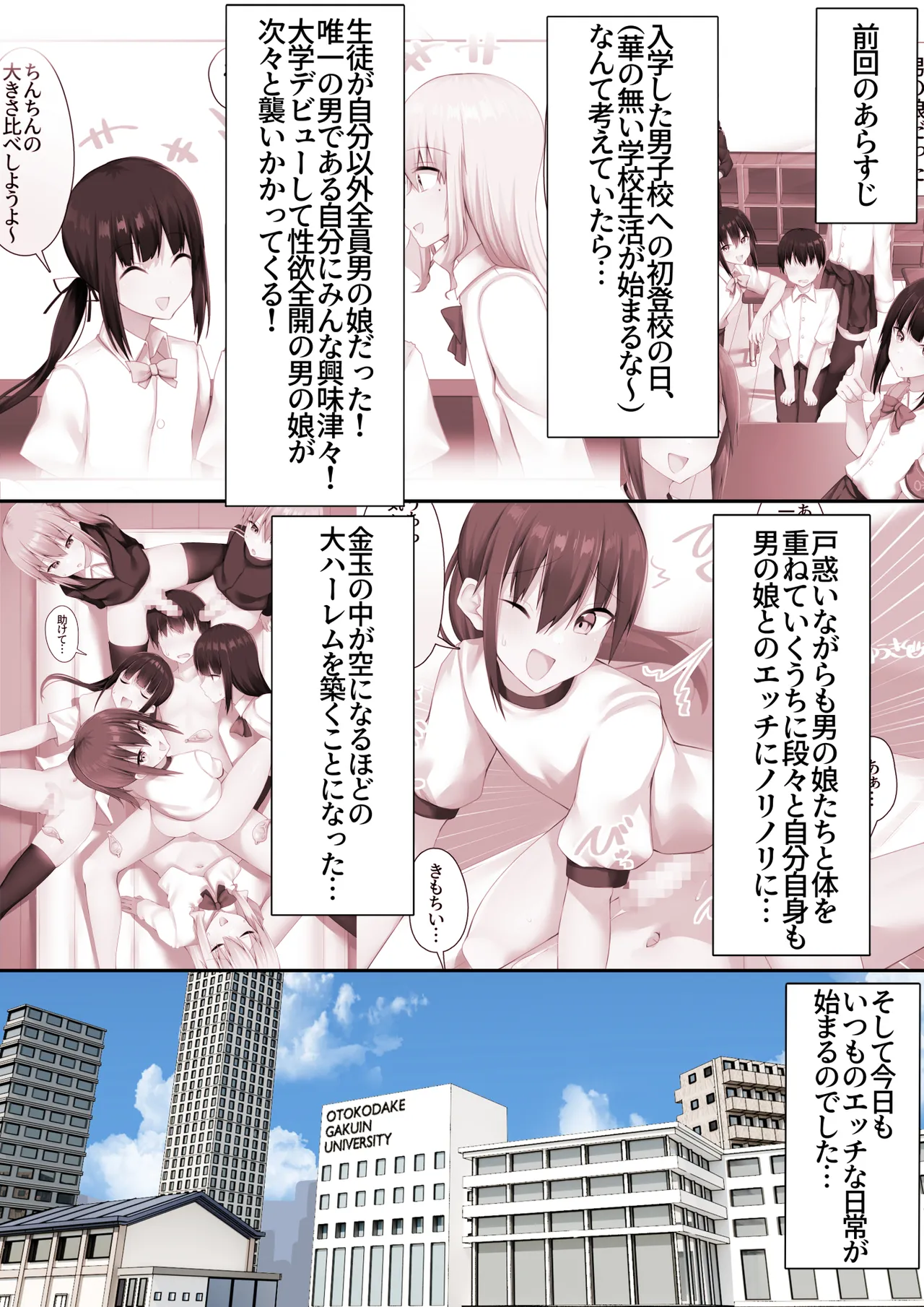 男子校に入学したら俺以外全員男の娘だった2 Page.2