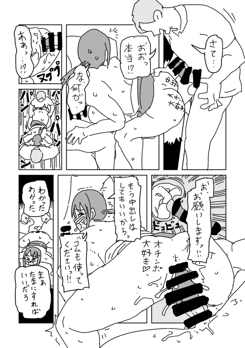 頑張ってゴム20個使う美優さん Page.27