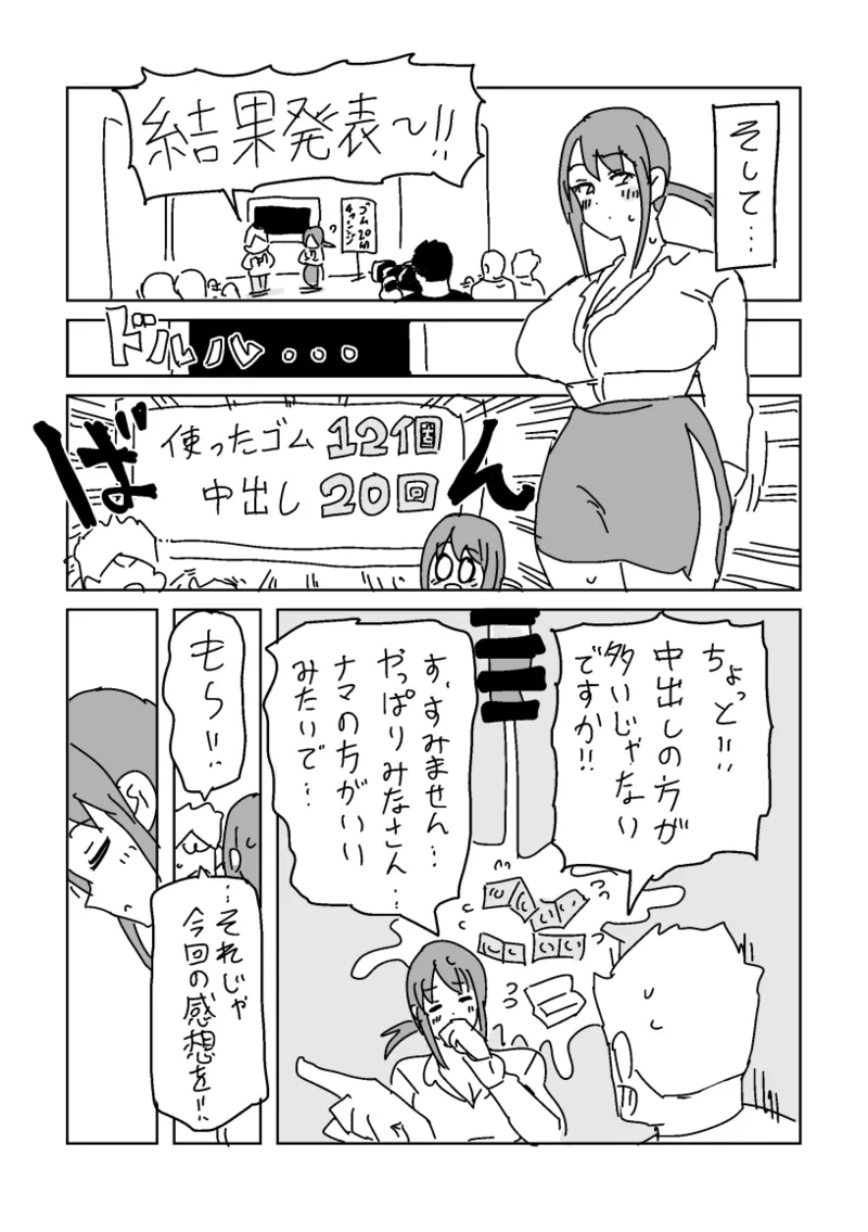 頑張ってゴム20個使う美優さん Page.33