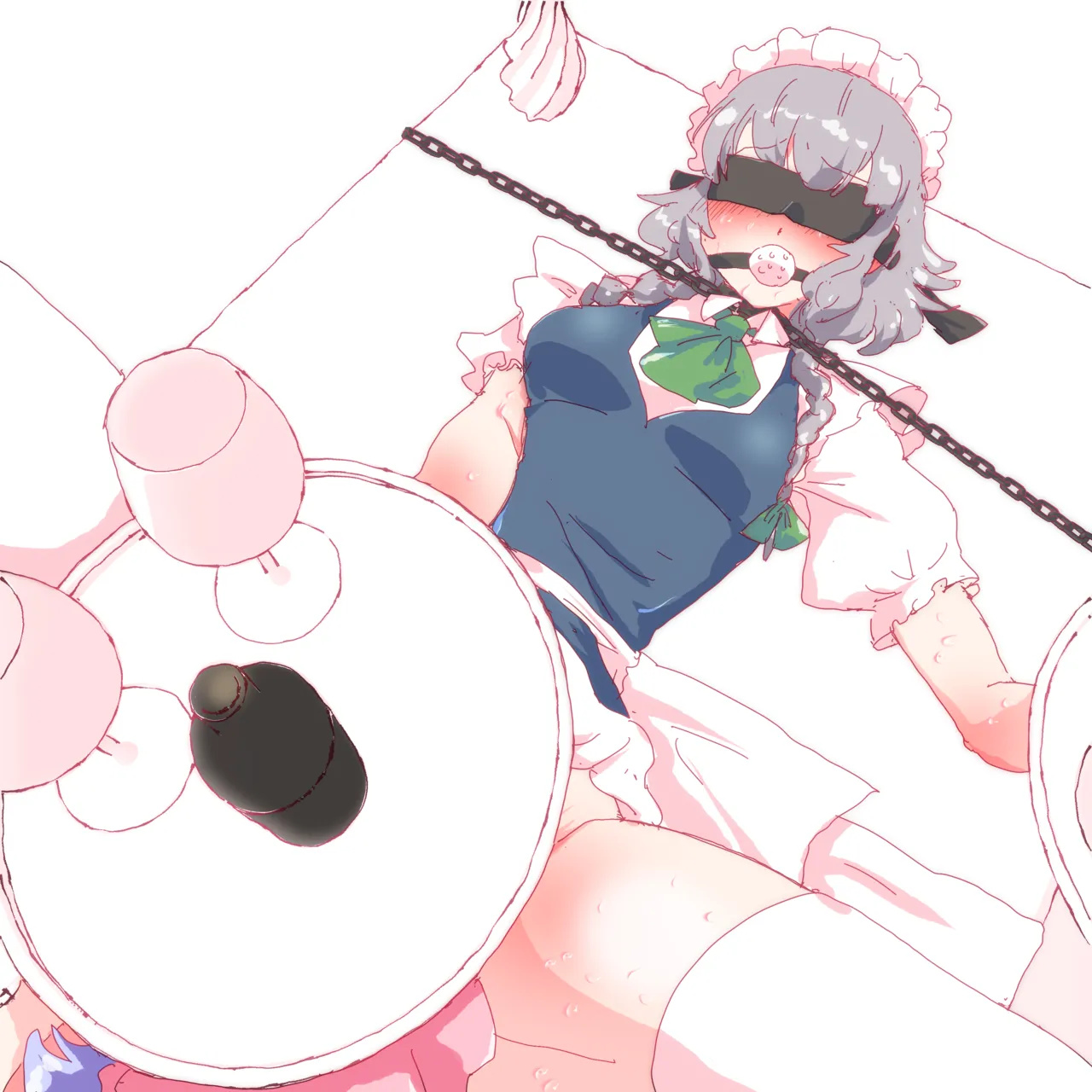 デザート咲夜さんをおいしくいただくおぜうさま。 Page.112