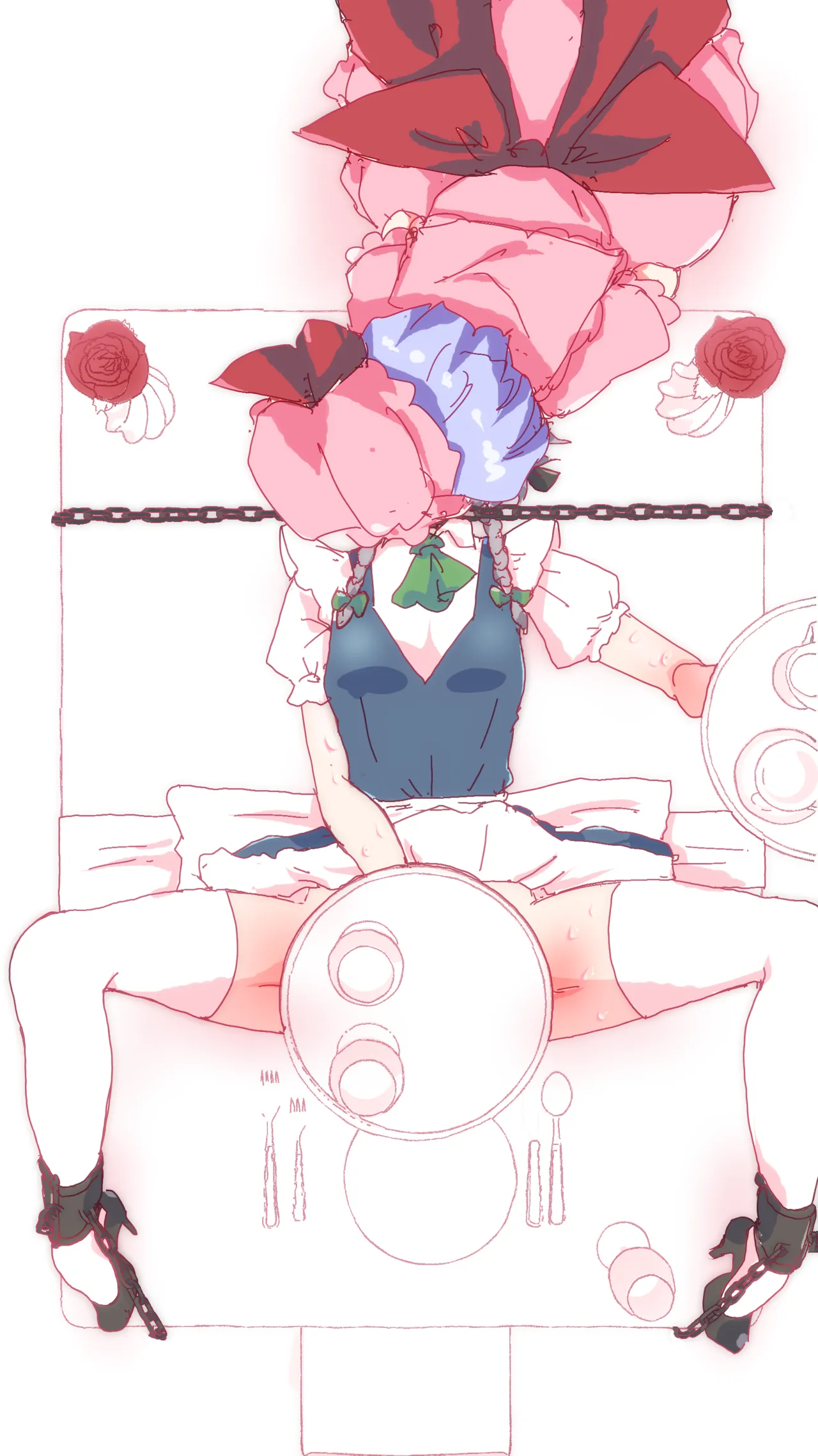 デザート咲夜さんをおいしくいただくおぜうさま。 Page.133