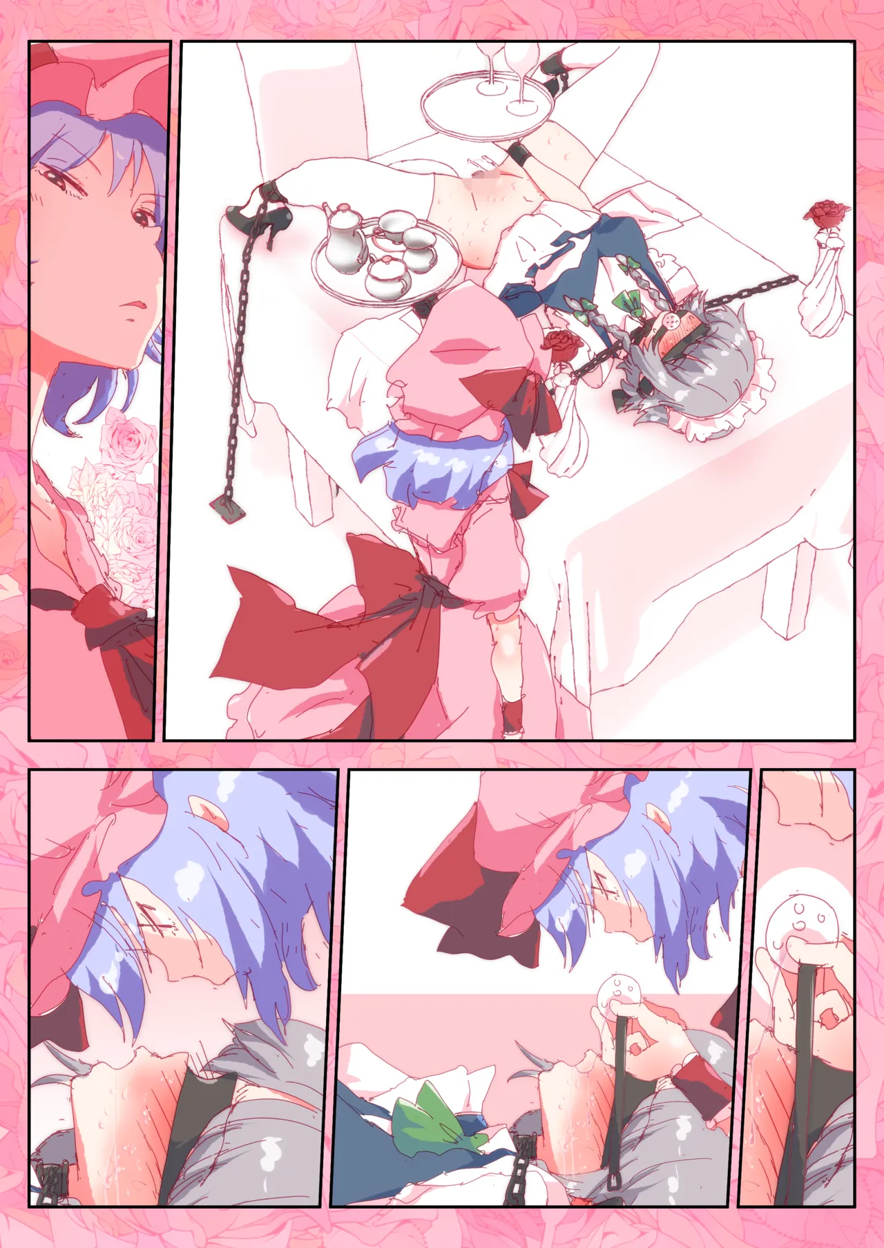 デザート咲夜さんをおいしくいただくおぜうさま。 Page.71