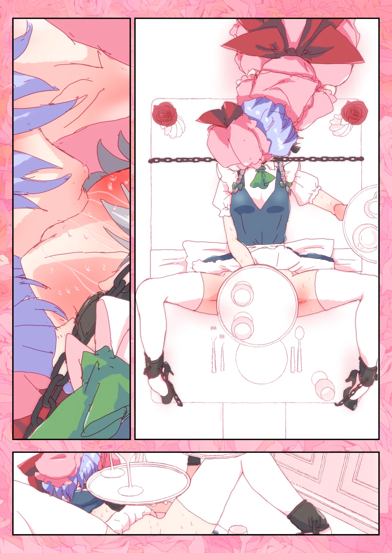 デザート咲夜さんをおいしくいただくおぜうさま。 Page.73