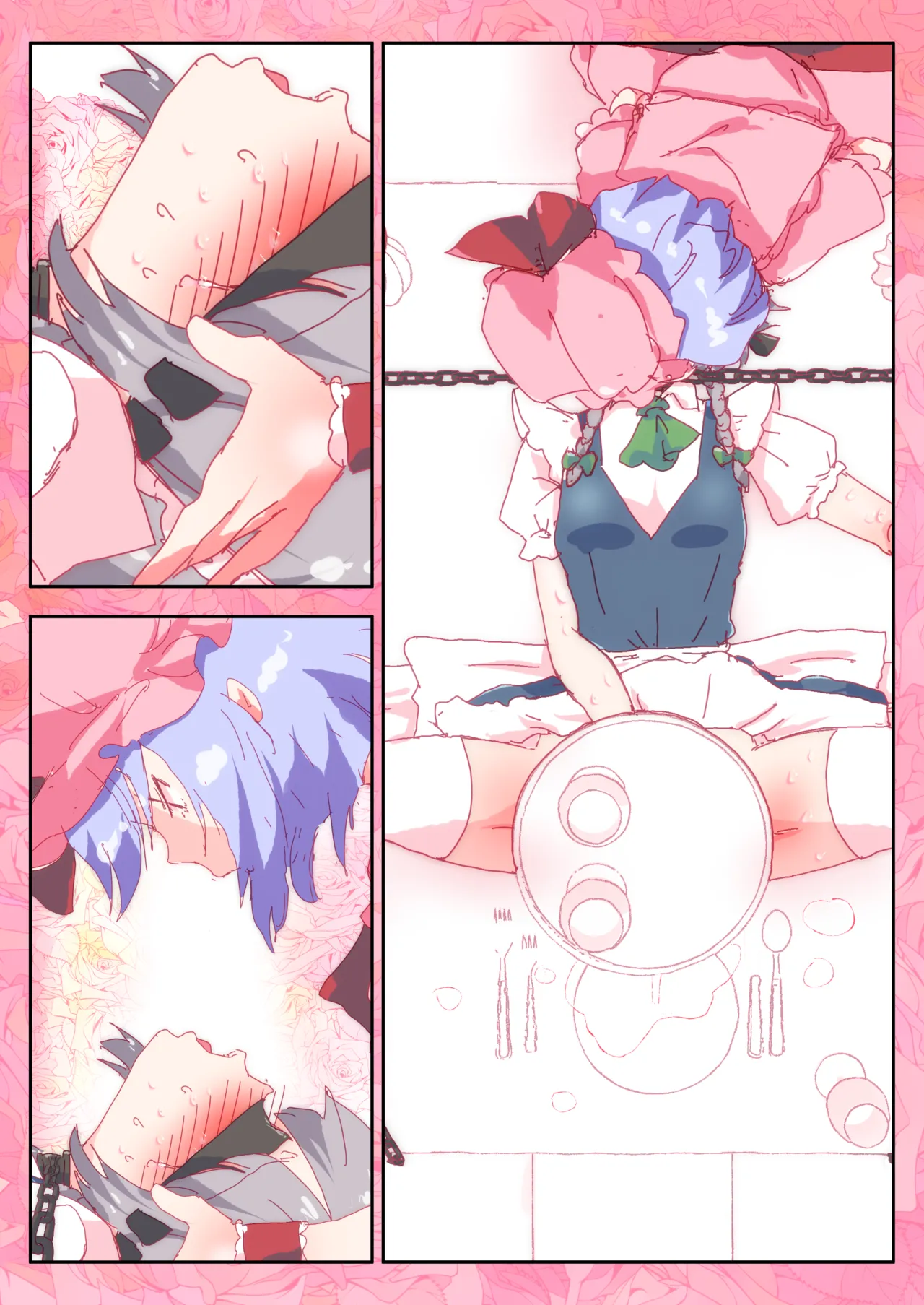 デザート咲夜さんをおいしくいただくおぜうさま。 Page.76