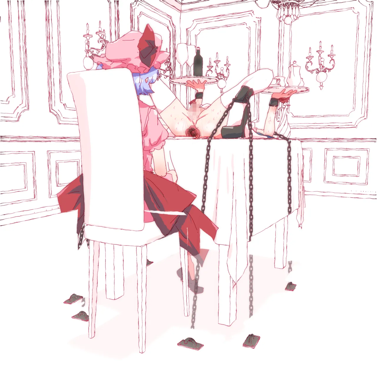 デザート咲夜さんをおいしくいただくおぜうさま。 Page.92