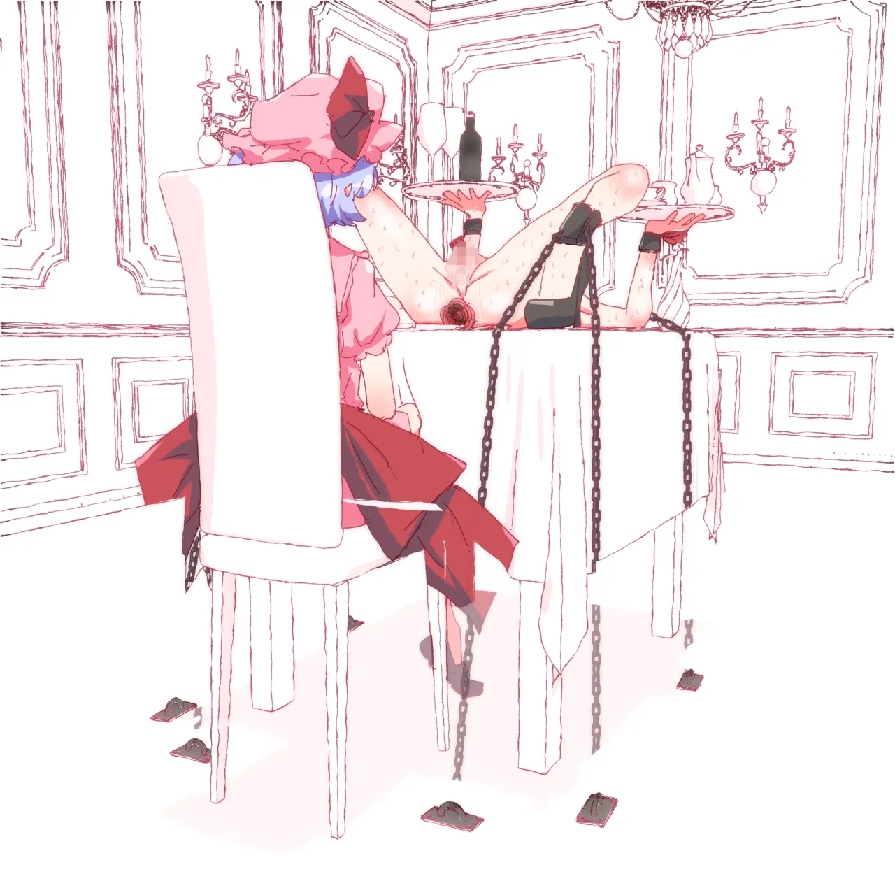 デザート咲夜さんをおいしくいただくおぜうさま。 Page.93