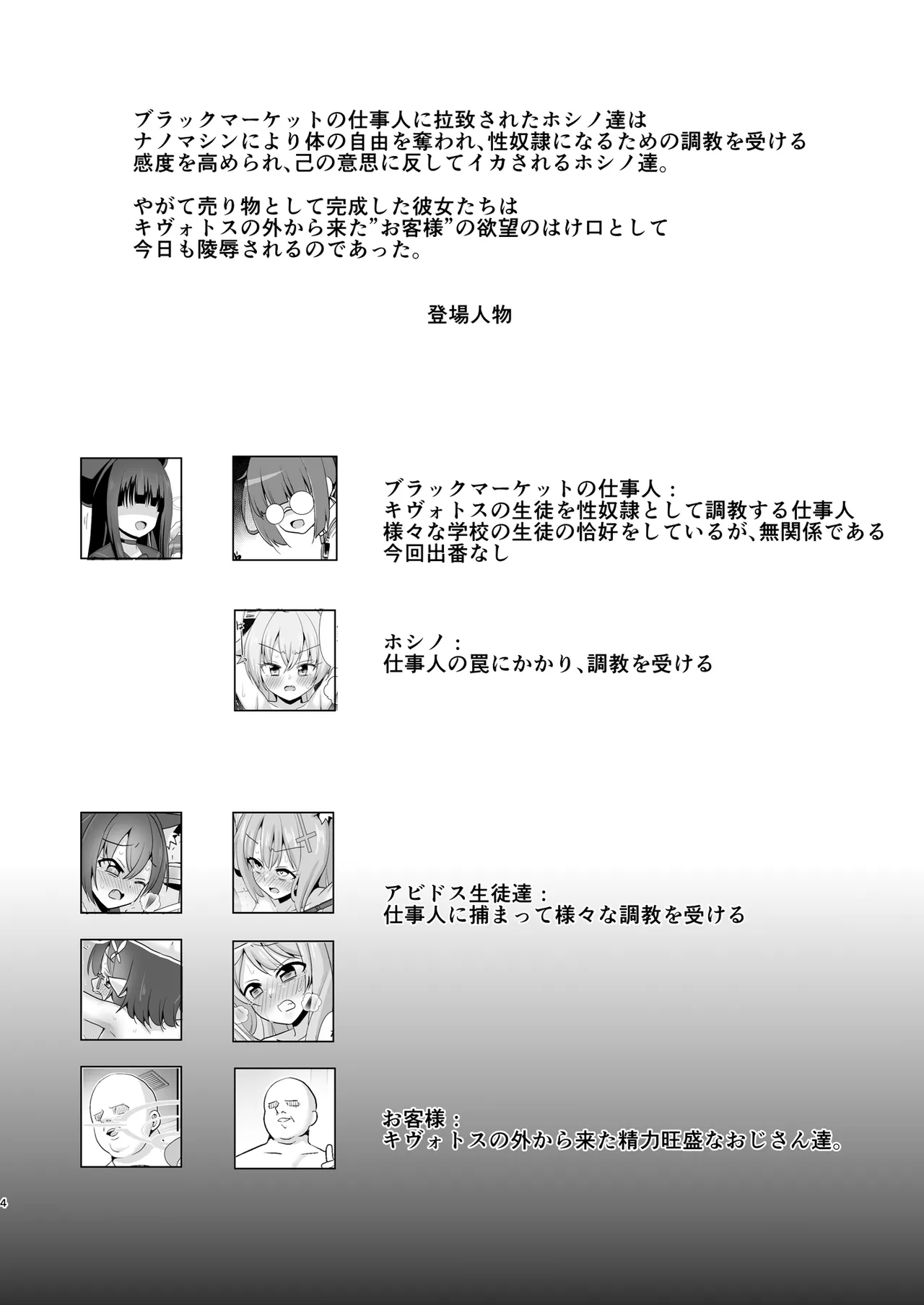 小鳥遊ホシノを捕まえて好き放題する Page.4