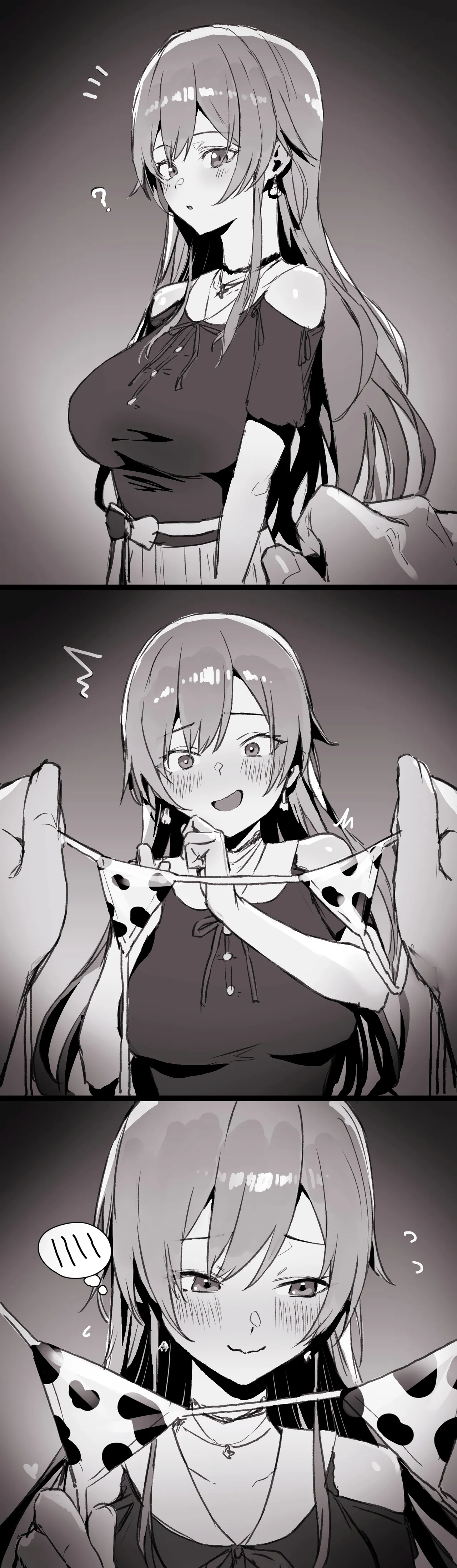 frnにドスケベ衣装を着てもらう絵