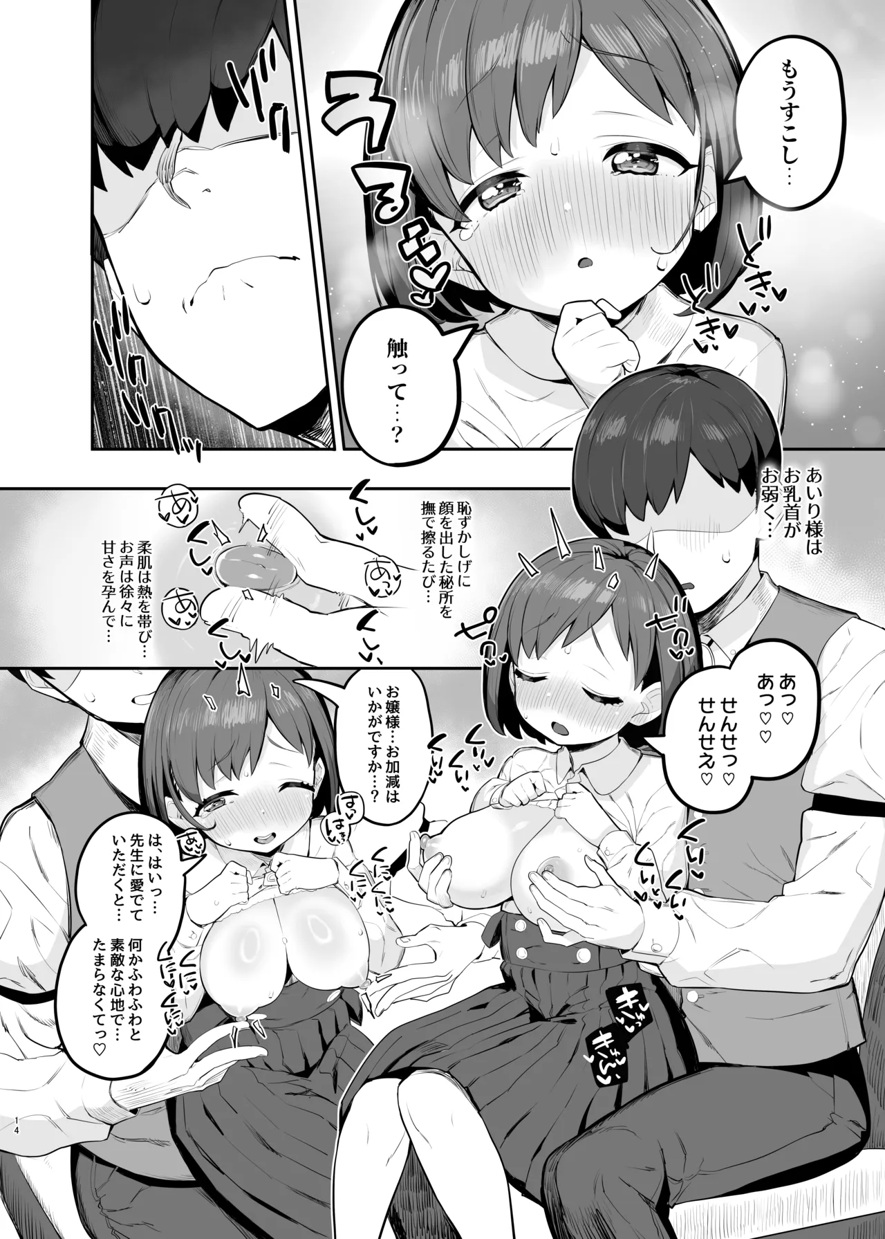 ロリ巨乳お嬢様藤宮あいりの華麗なるおねだり Page.13