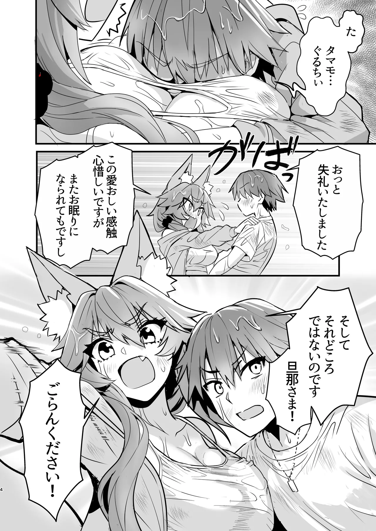 タマモさん流されて無人島 Page.3
