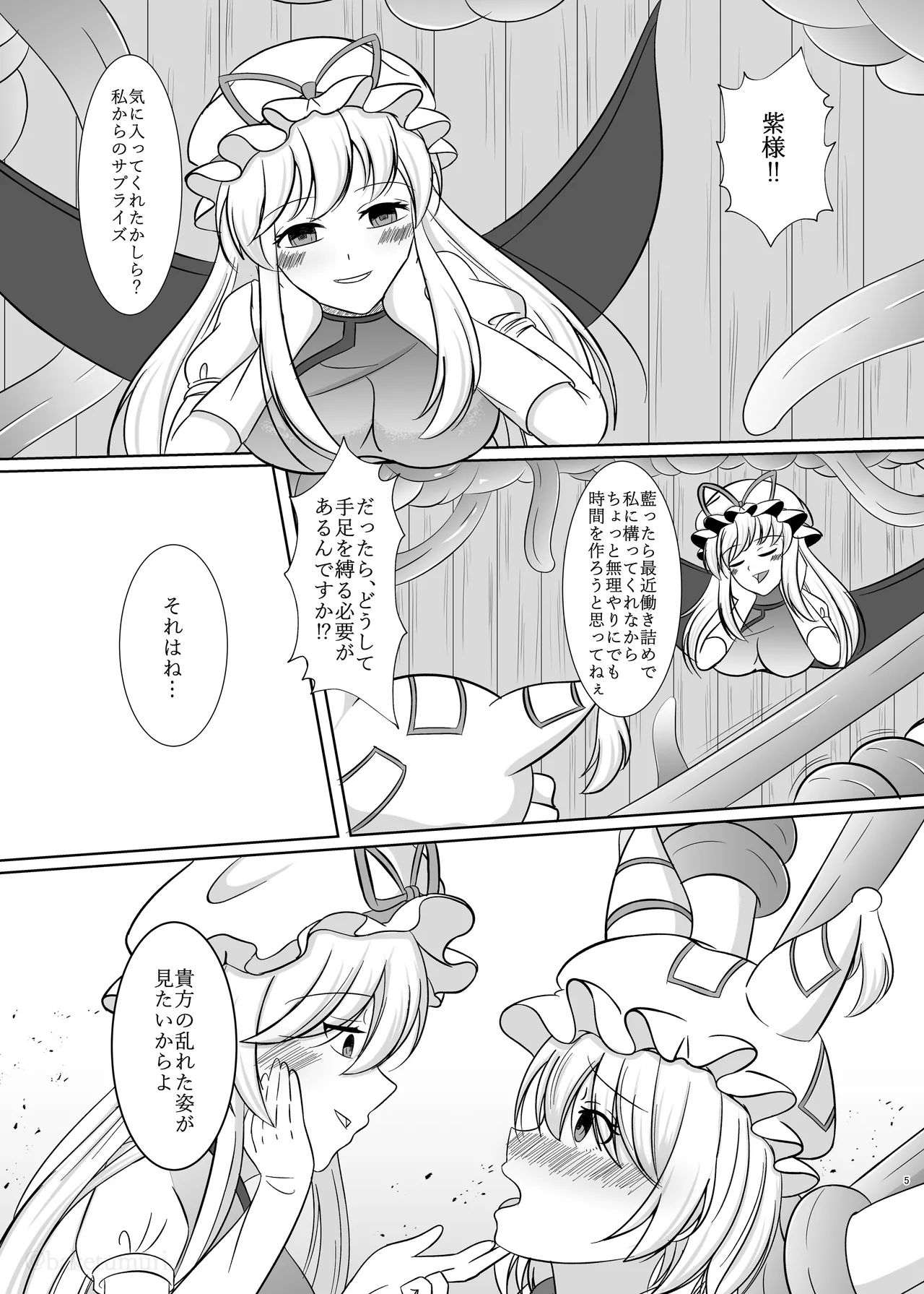 肉之檻 八雲藍 Page.4