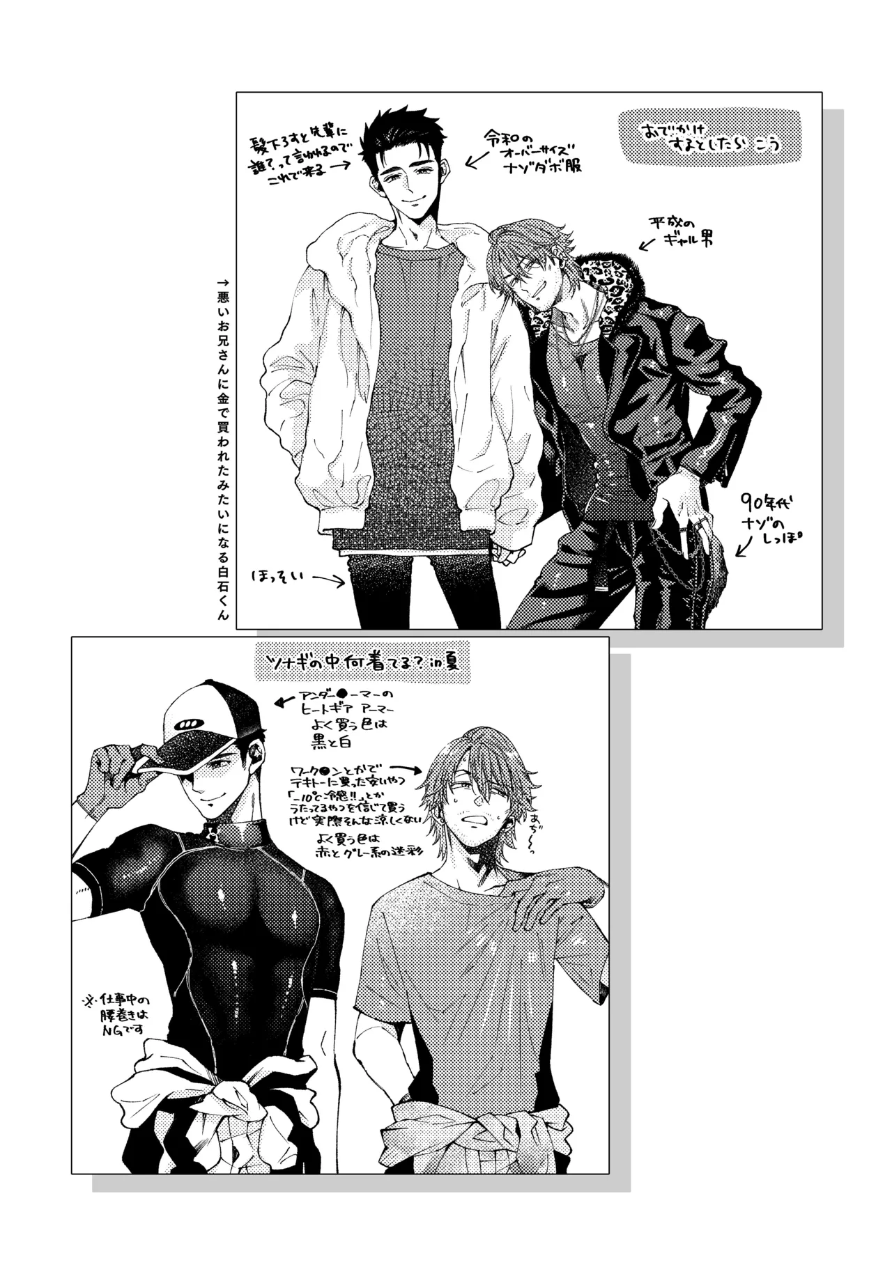 白石くんと黒井さんのらくがきまとめ本 Page.48