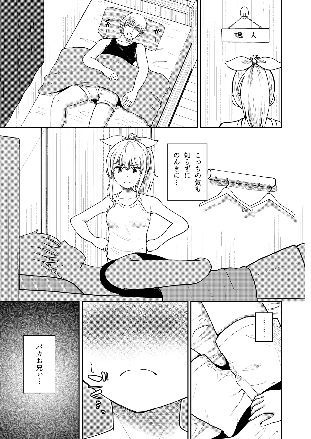 はつじょうシスター 妹はお兄ちゃんの匂いが気になって仕方ない！！ Page.12