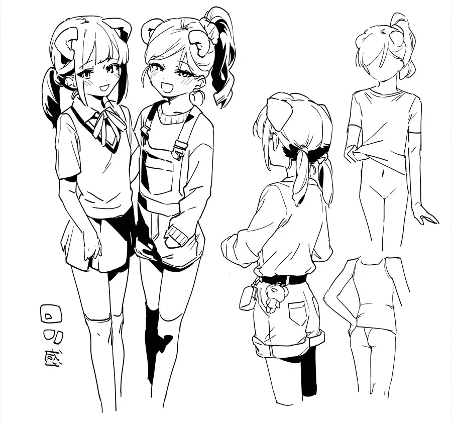 設定用の落書きとか