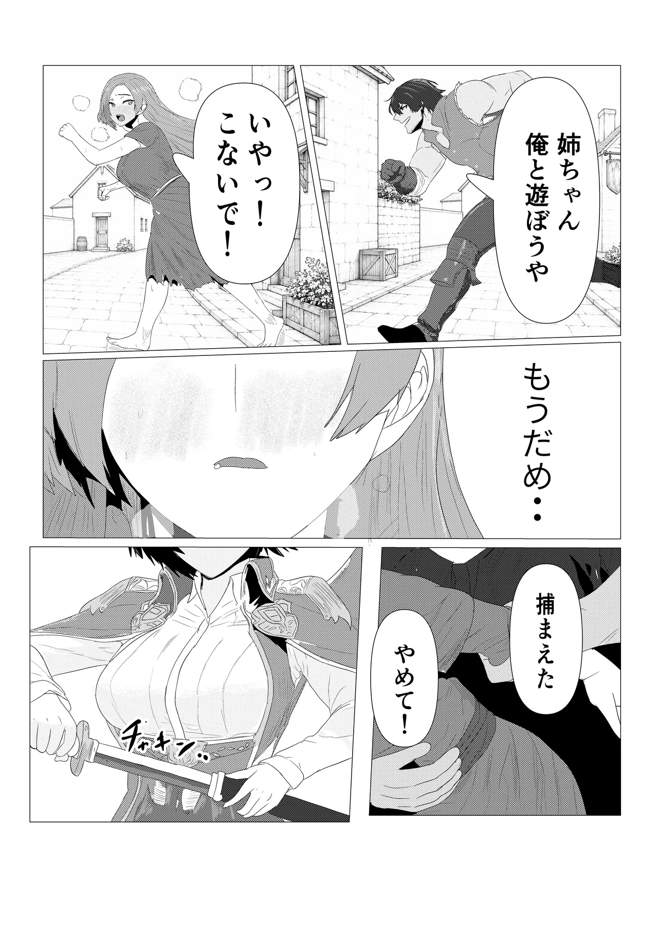 気高き女団長が堕ちるまで Page.3